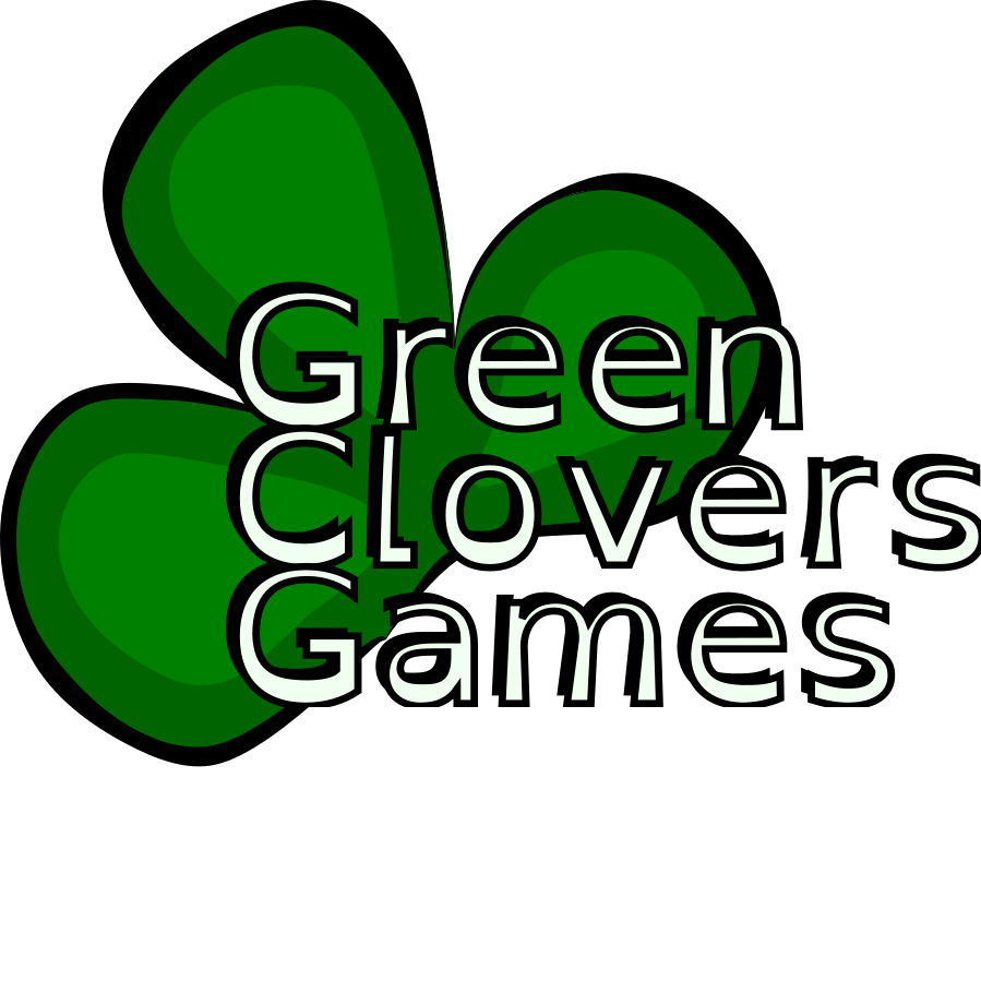 Green Clovers Games Logo